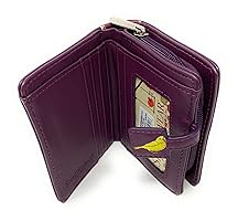 Amazon.com: Shag Wear Book of Birds Small Wallet for Women